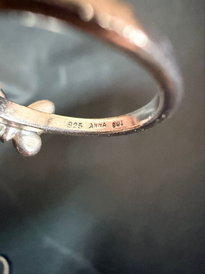 ANNA SUI アナスイ 3連リング セット シルバー