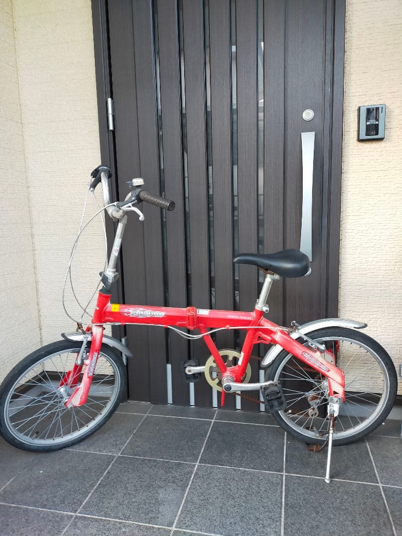 折りたたみ自転車カリブーライト　アルミフレーム