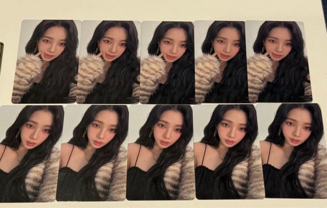 aespa 2025 LIVE 6000円 特典トレカ カリナ　2種　×5