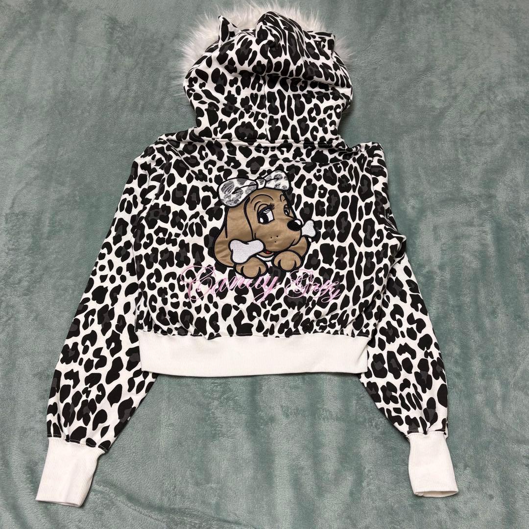 美品 キャンディー ガルフィー ぎゃるマシぱぁかぁ 25aw けも耳 パーカー