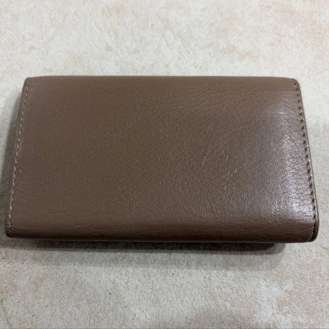 BALENCIAGA バレンシアガ　6連キーケース　グレージュ　ベージュ