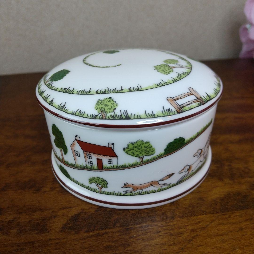 コールポート ハンティングシーン トリンケットボックス 小物入れ