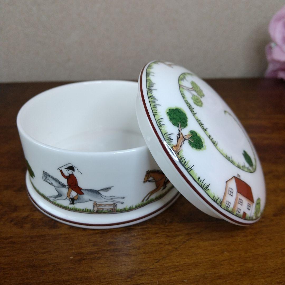 コールポート ハンティングシーン トリンケットボックス 小物入れ