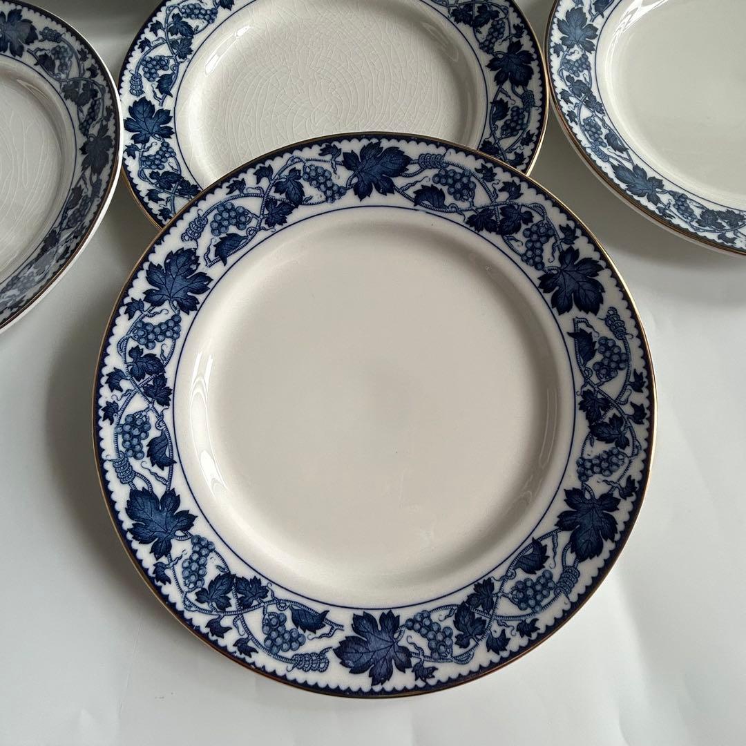 未使用　NIKKO ニッコー　 ダブルフエニックス　葡萄柄 6枚セット