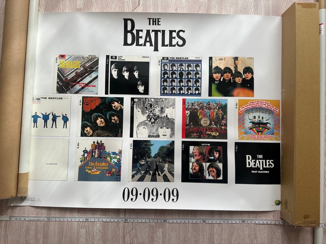 来日60周年記念　大特価　宣伝用ビートルズポスター10数枚など
