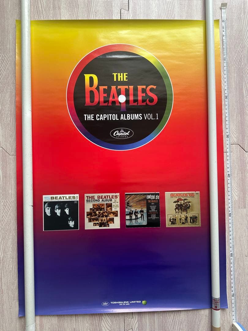 来日60周年記念　大特価　宣伝用ビートルズポスター10数枚など