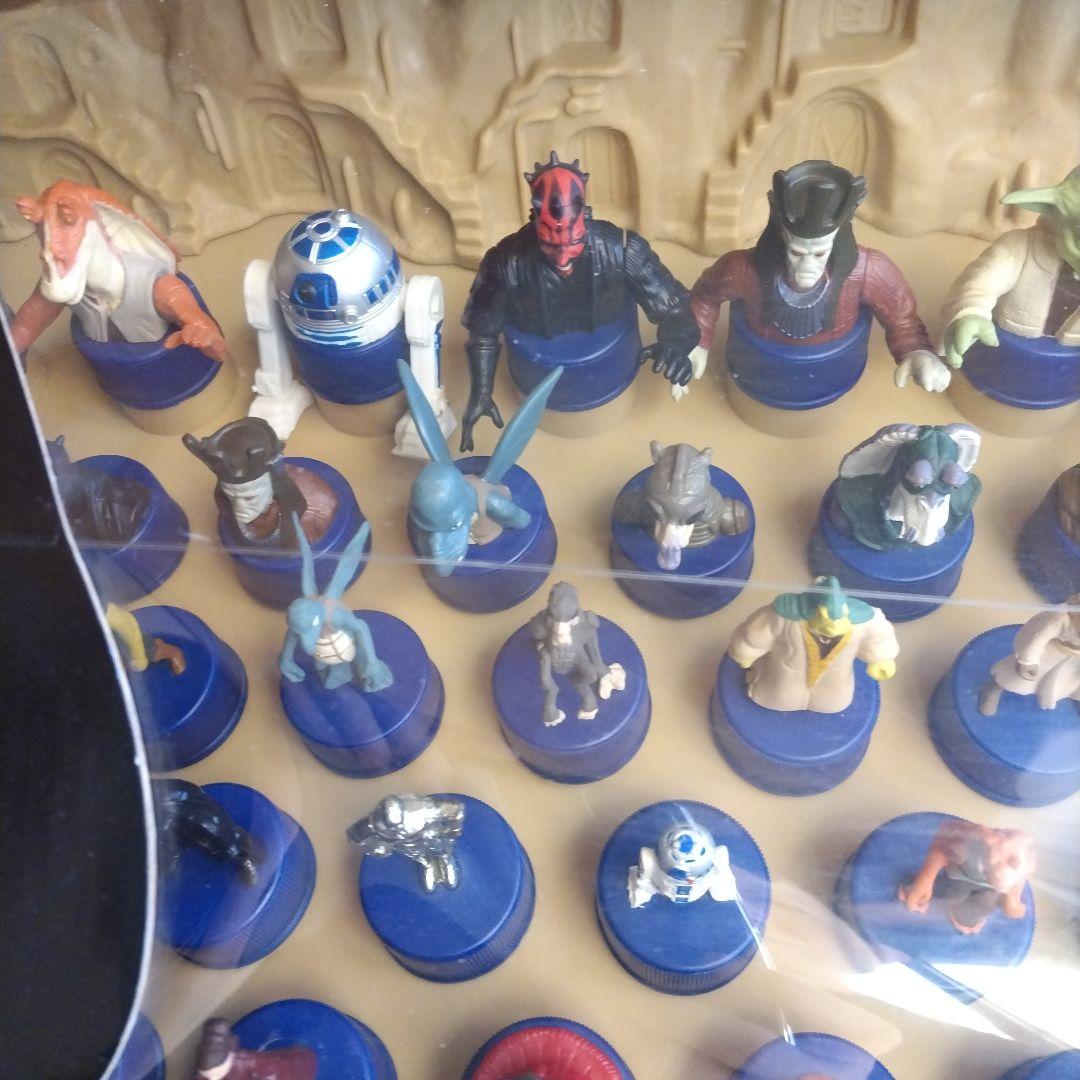 スターウォーズエピソード1　ボトルキャップステージコンプリート　カレンダーセット