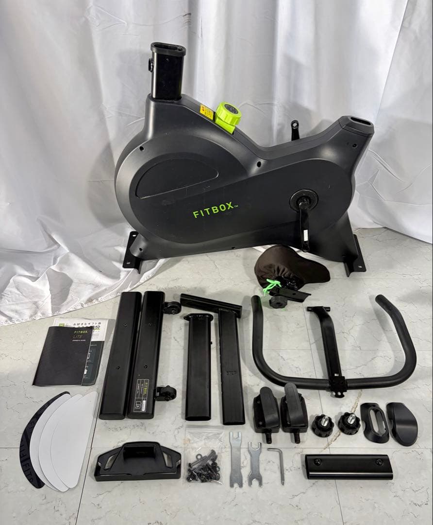 ⑤ 動作品FITBOX LITE FBX-001B_01 エアロバイク M20