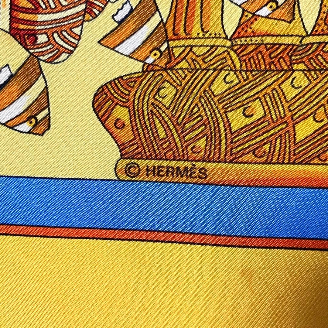 極美品 エルメス 大西洋の出会い カレ90 RENCONTRES OCEANES