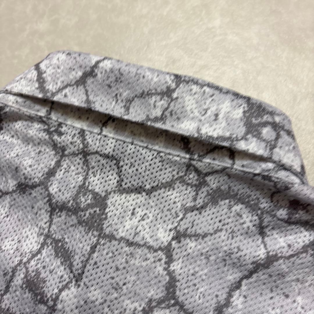 オークリー★カモフラ柄★薄手ストレッチ★ポロシャツ【メンズ サイズM】