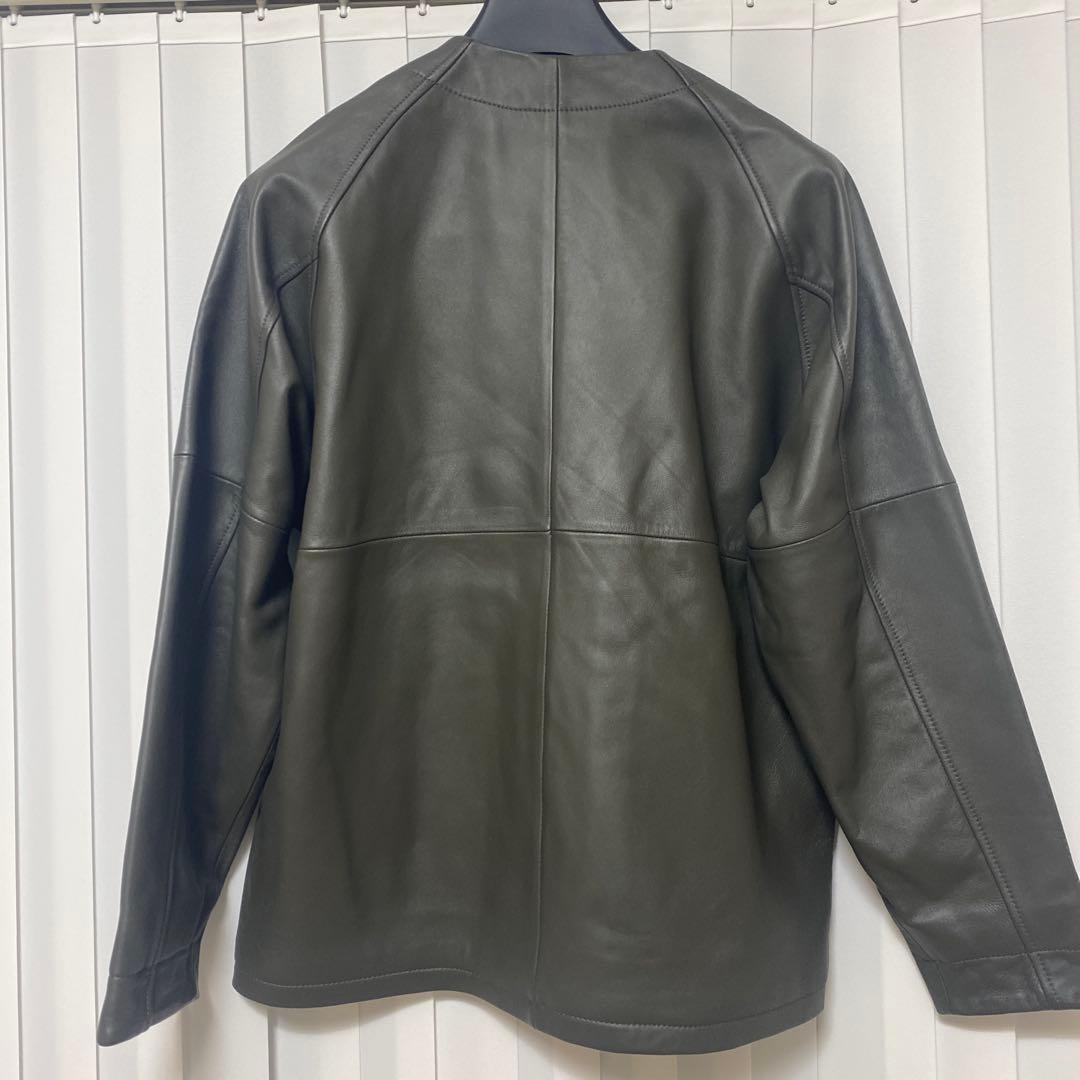 B:MING by BEAMS グレー レザージャケット M