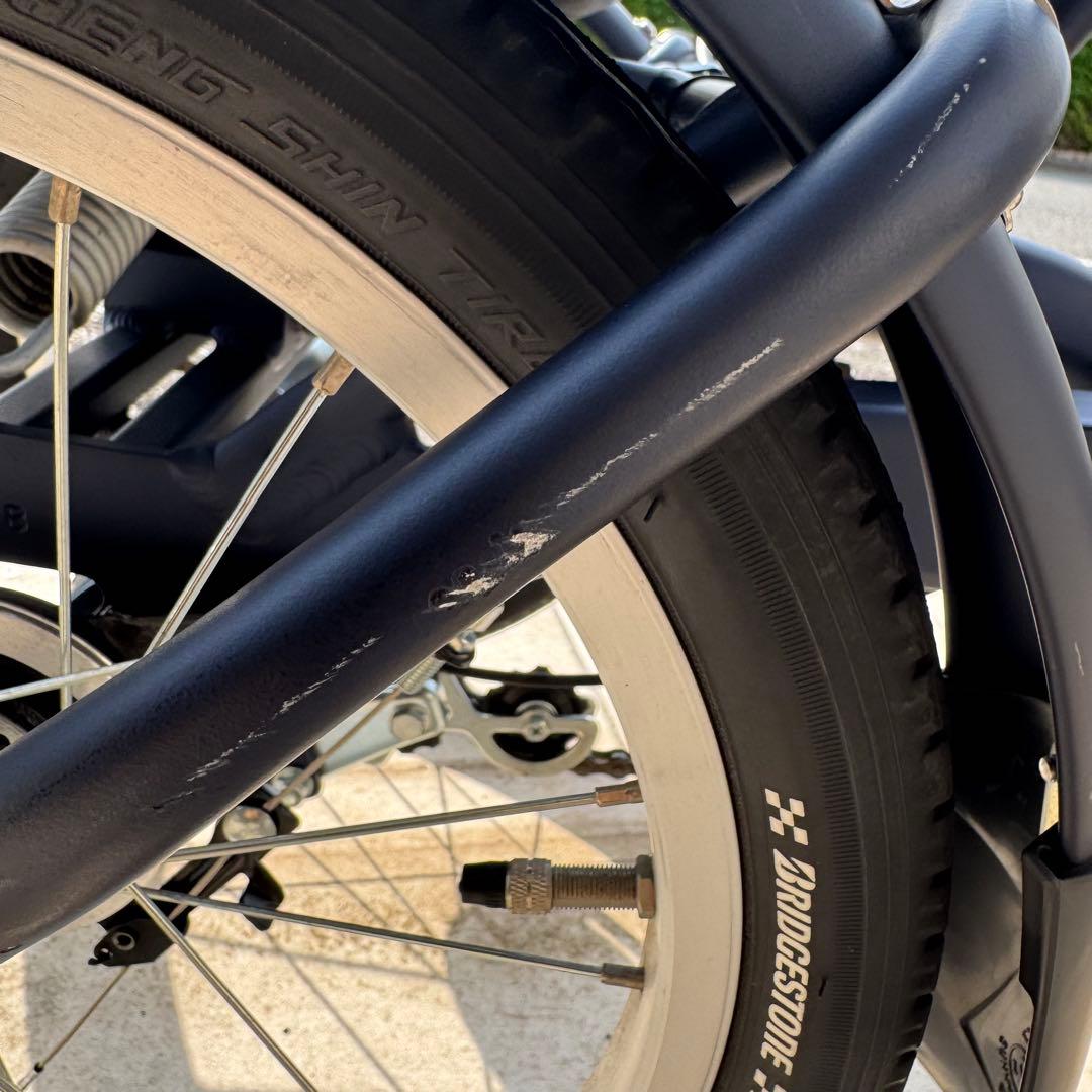 極美品　ブリヂストン 三輪　アシスト自転車　ラクットワゴン RW0B42 ブルー