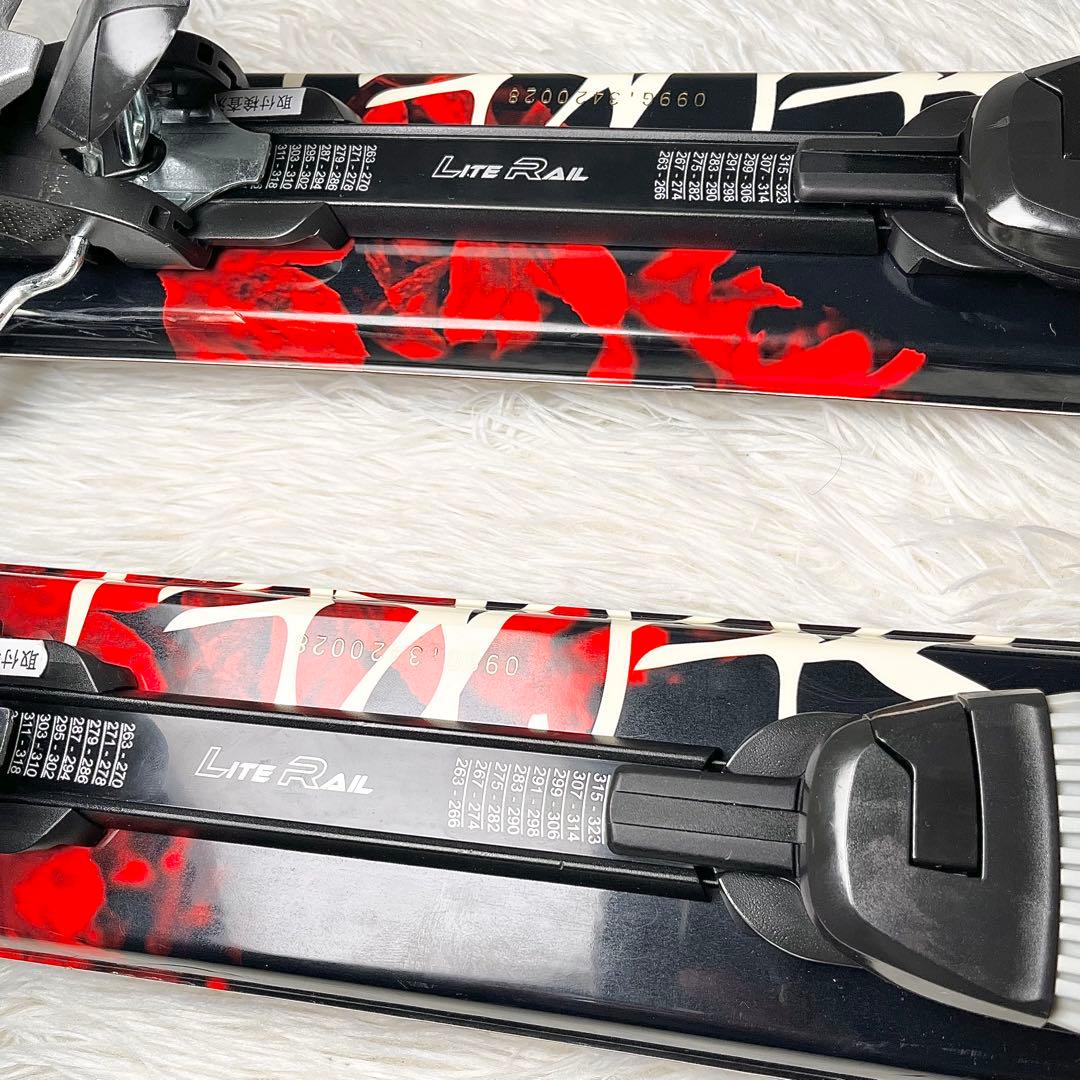 【良品】ショートスキー 99cm Tyrolia LRX9.0 ビンディング付