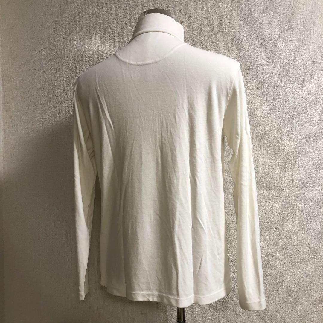 キャロウェイ 秋冬 ハイネック モックネック ウェア 日本製 ホワイト Lサイズ