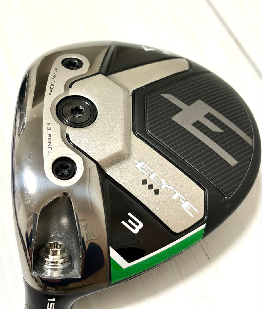 エリート ELYTE ◆◆◆ トリプルダイヤ3w 15°レフティ左ヘッドのみ