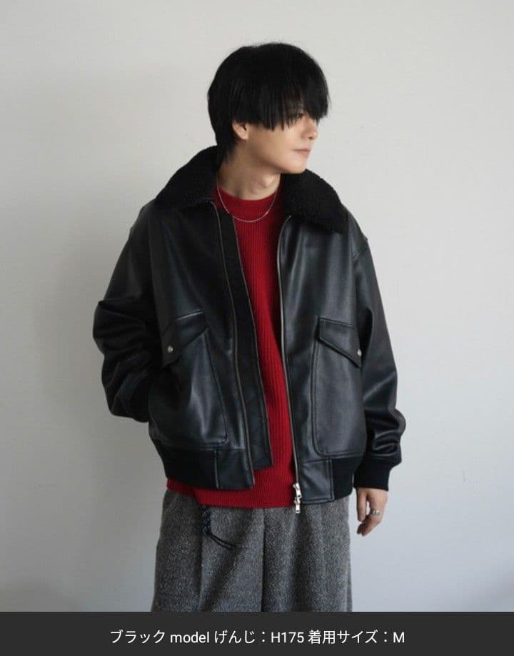試着のみ WYM BOA FLIGHT BLOUSON