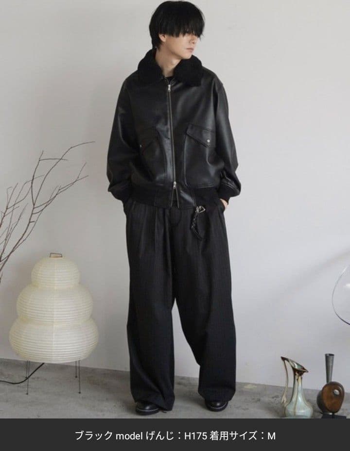 試着のみ WYM BOA FLIGHT BLOUSON