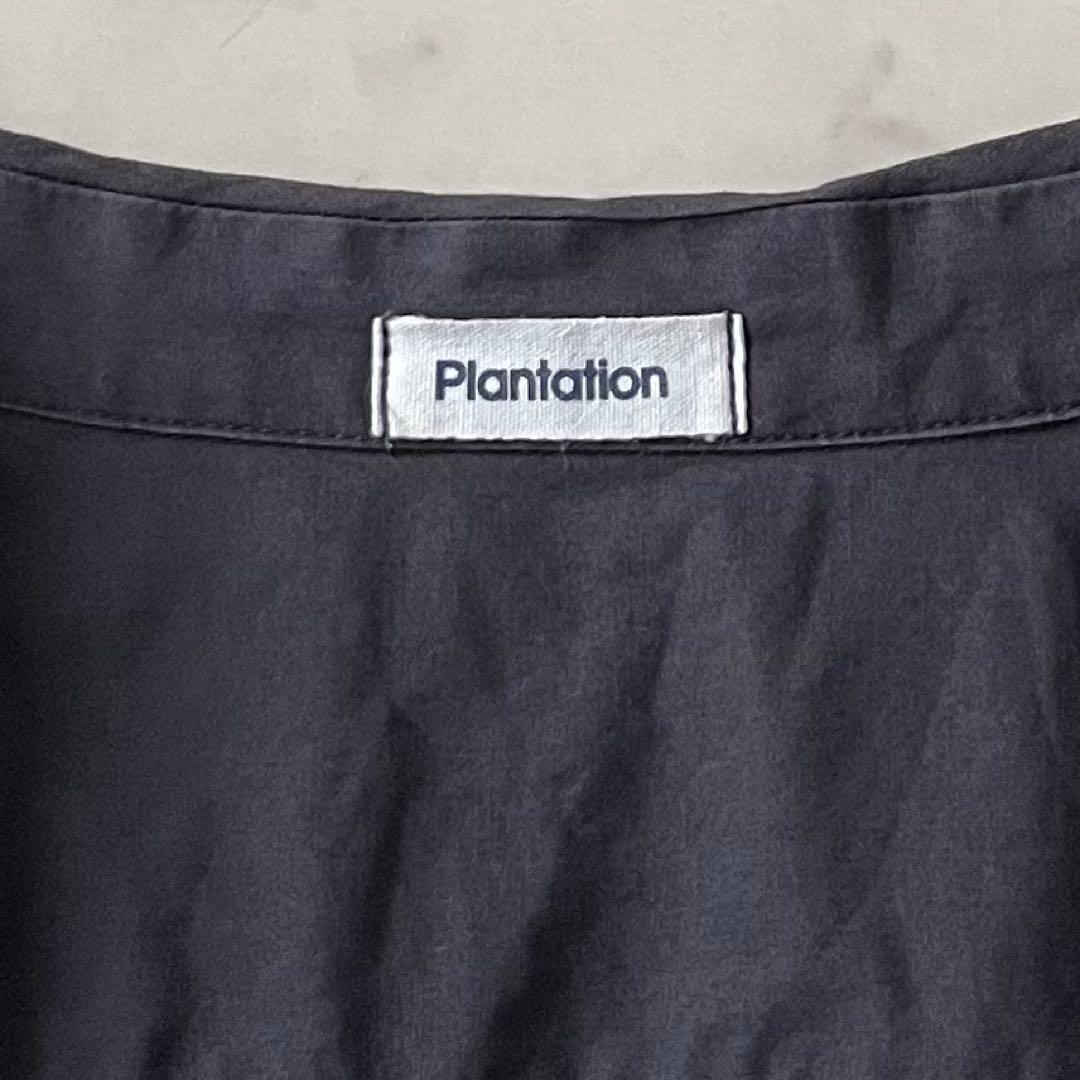 定価3,6万＊人気 プランテーション ブーケステッチシャツ M 刺繍 日本製