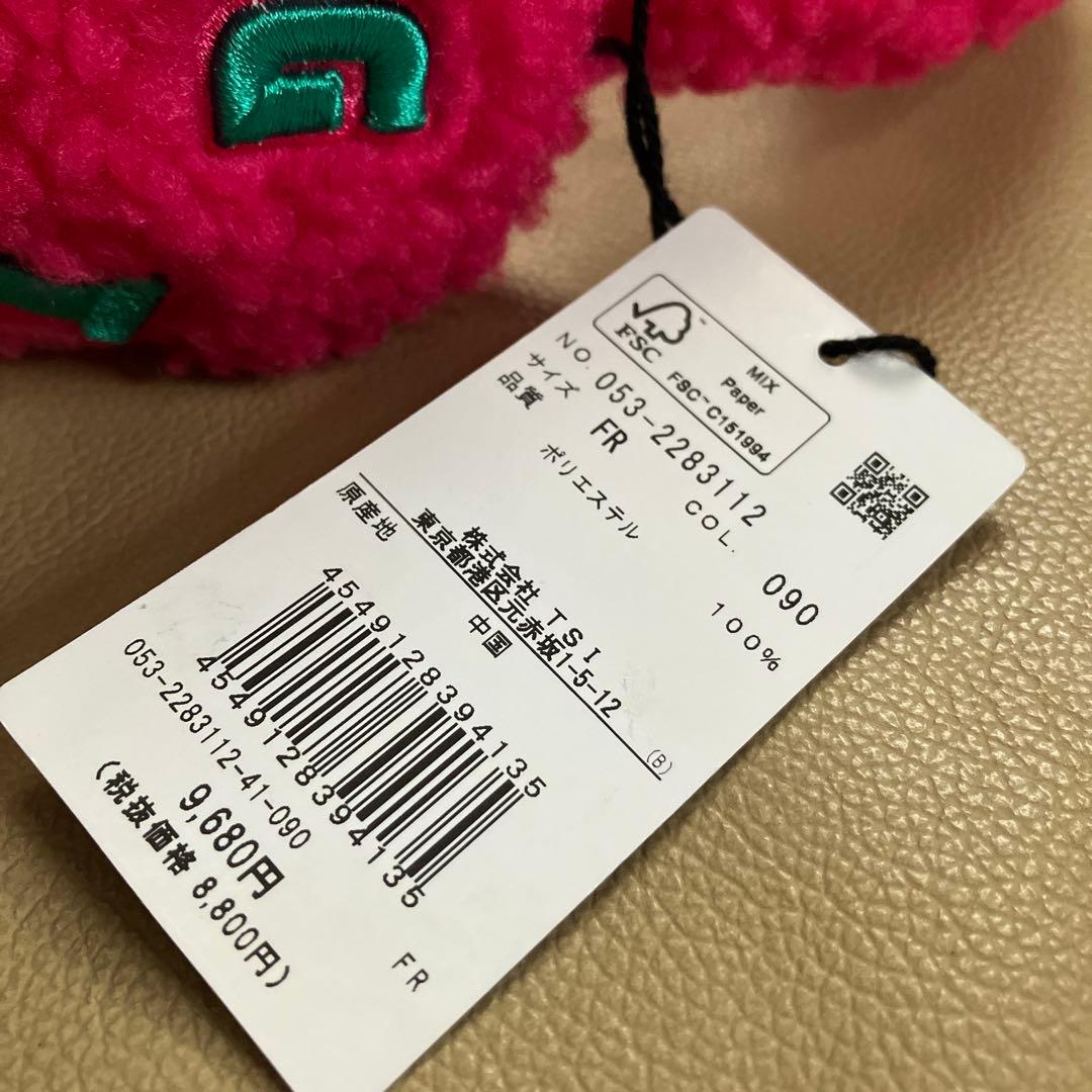 【未着用】 PEARLY GATES ボアフリース イヤーマフ タグ付き