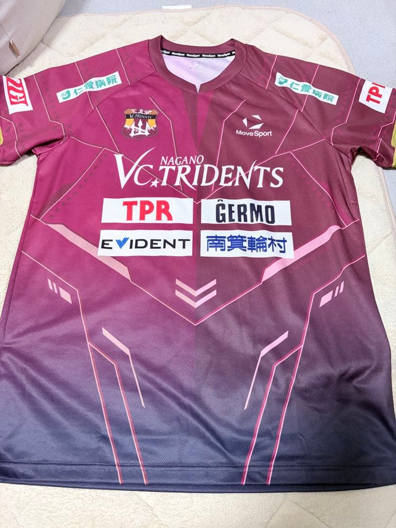 VC長野トライデンツ25-26レプリカユニ　工藤有史選手 おまけTシャツつき！