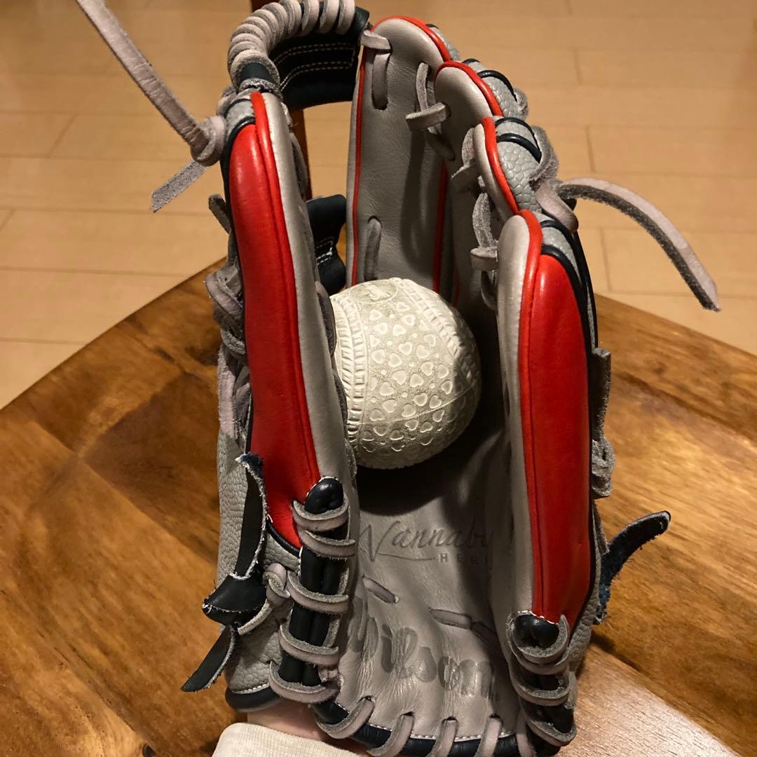 Wilson ウィルソン 内野手 小指2本