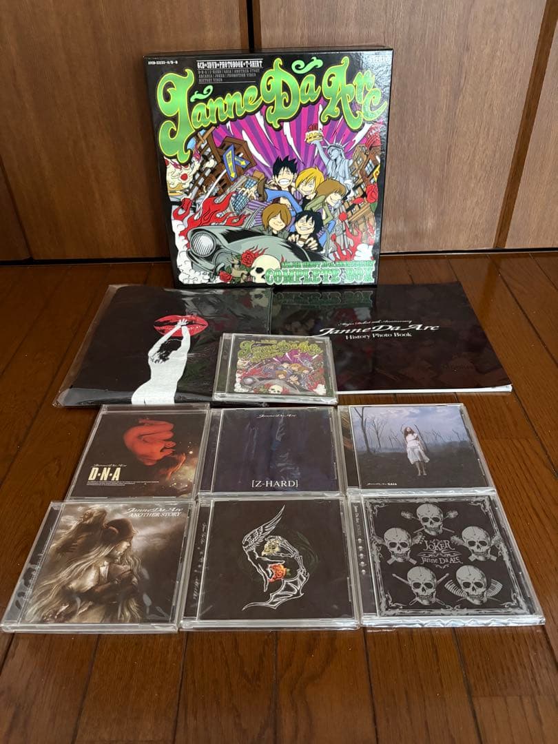 Janne Da Arc COMPLETE BOX CD・Tシャツセット