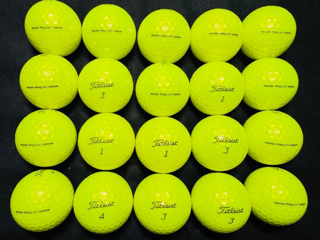 タイトリスト PRO V1 2023年モデル 20個　　イエロー