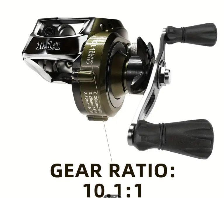 0919世界2位!! 10.1:1 の高速巻上ベイトリール!! ゴーストホーン