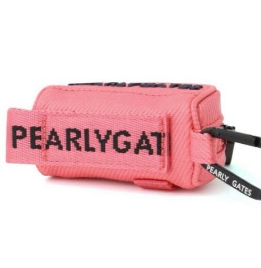 パーリーゲイツ　ボールポーチ　限定ピンク　新品