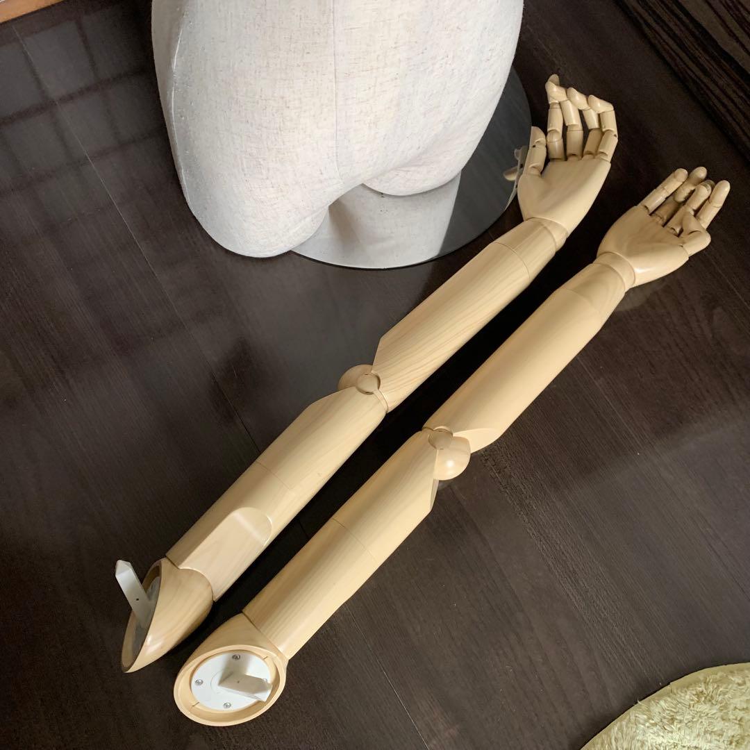 【送料無料】腕付き　マネキン レディース　トルソー　せどり　ディスプレイ