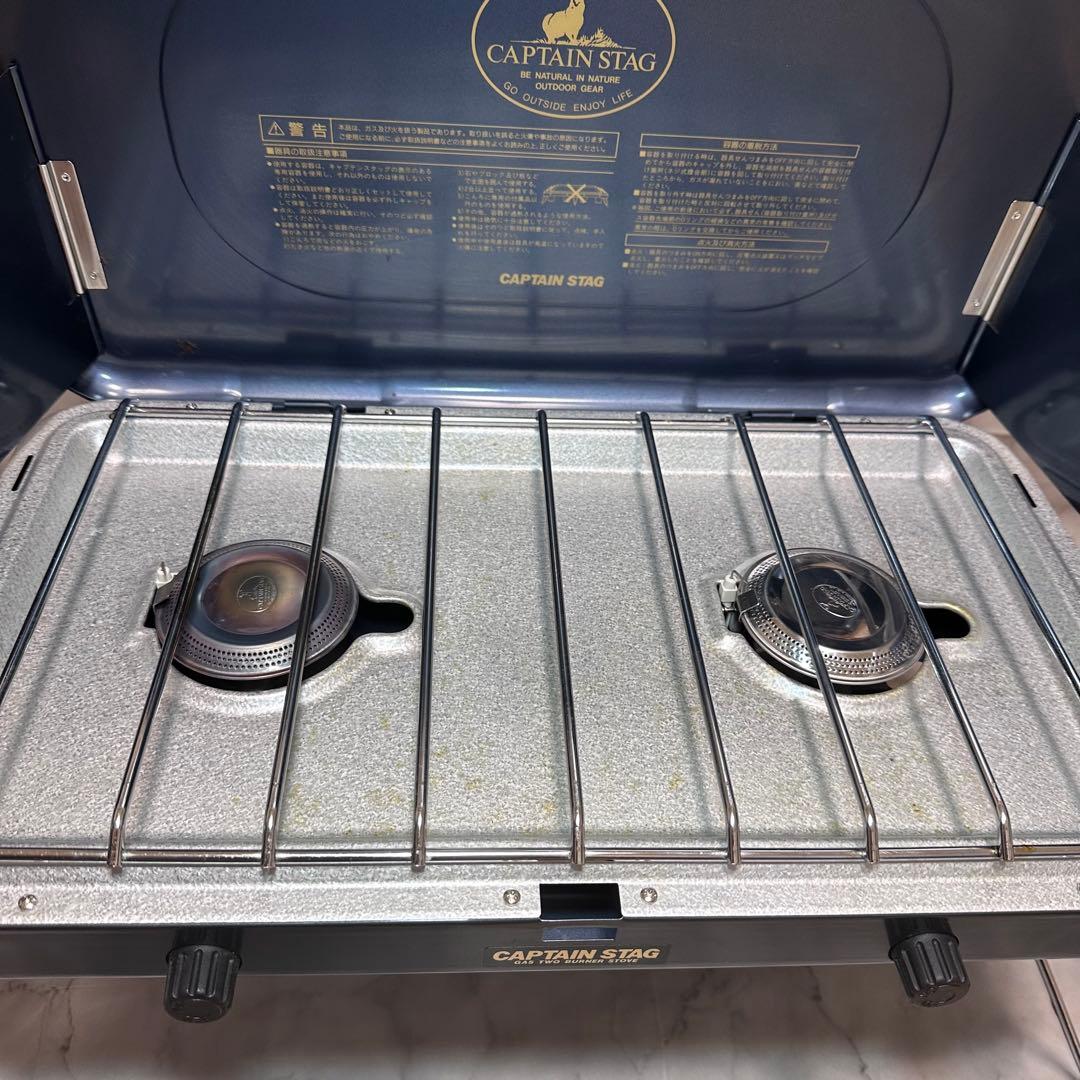 CAPTAIN STAG モルジェガス ツーバーナー コンロ M-8805
