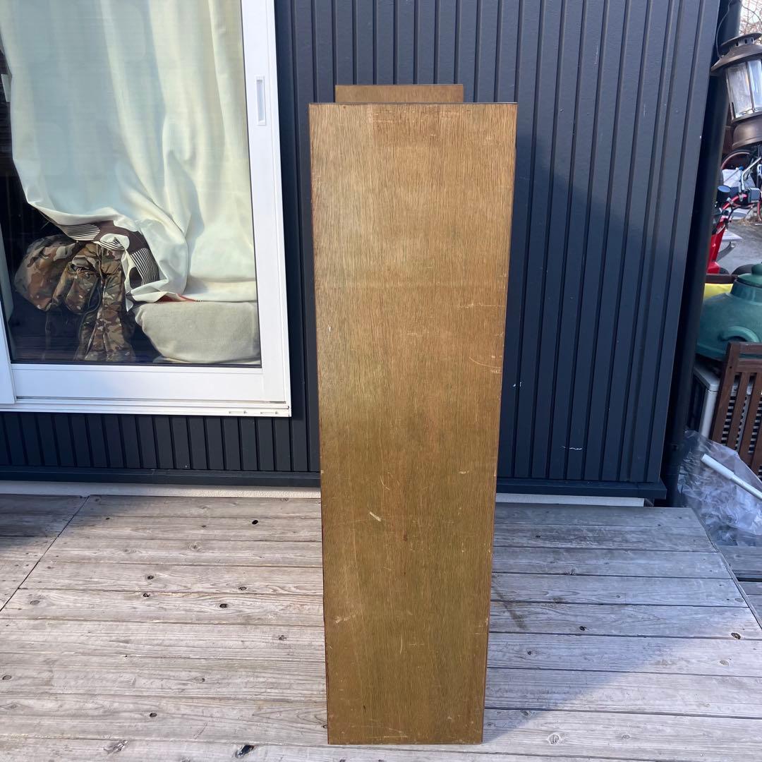 昭和レトロ 木製格子扉キャビネット 飾り棚 古家具 古道具 引き出し収納