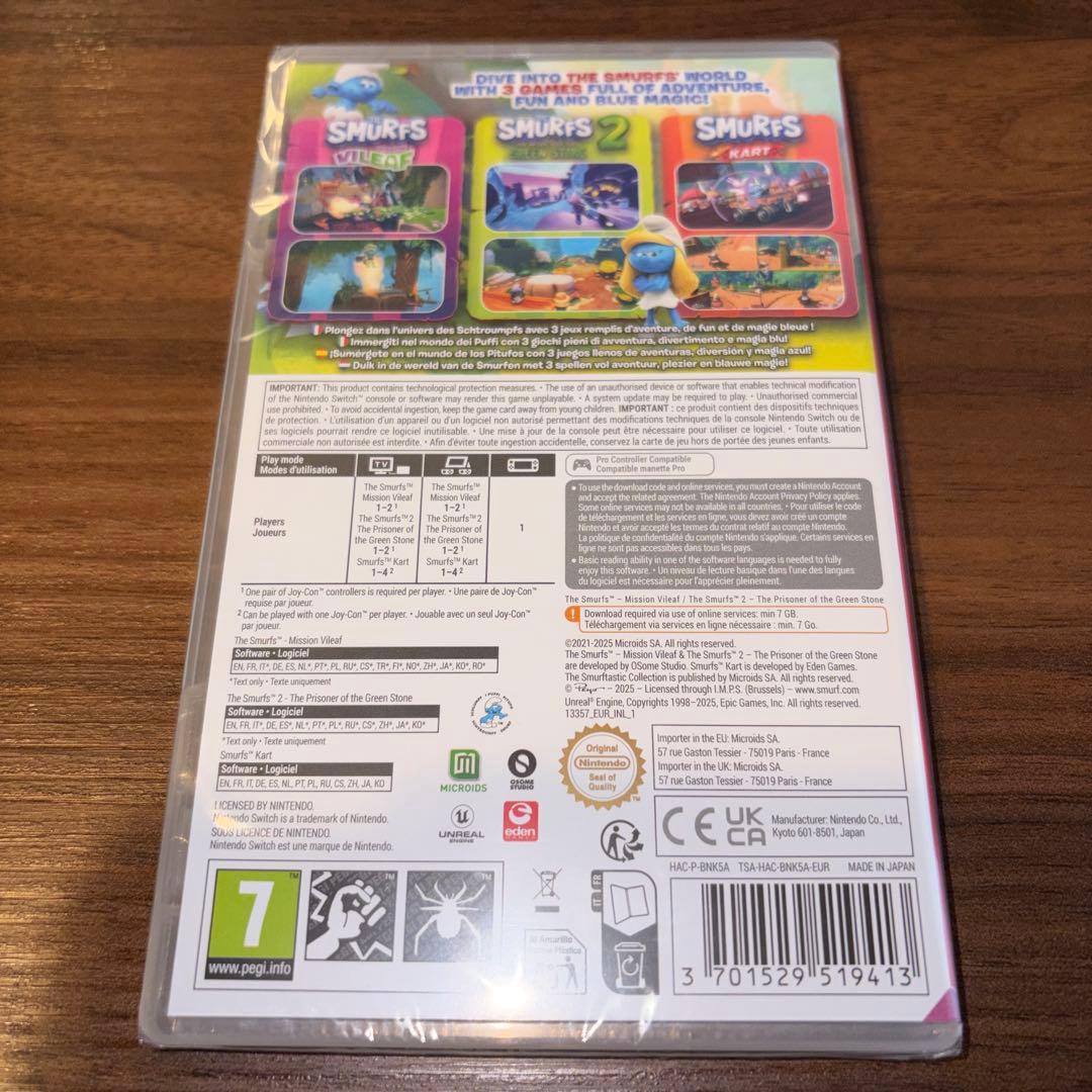 スマーフ The Smurftastic Collection switch