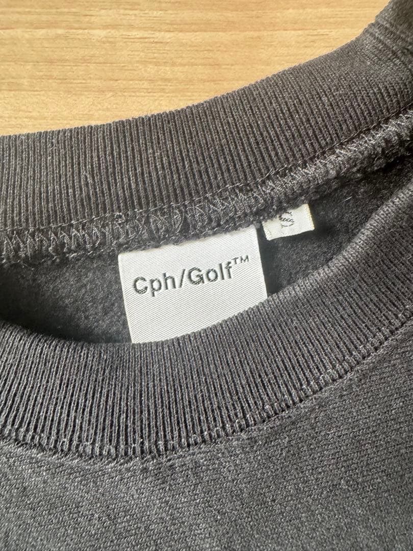 キャプテンズヘルム Cph/Golf トレーナー 黒