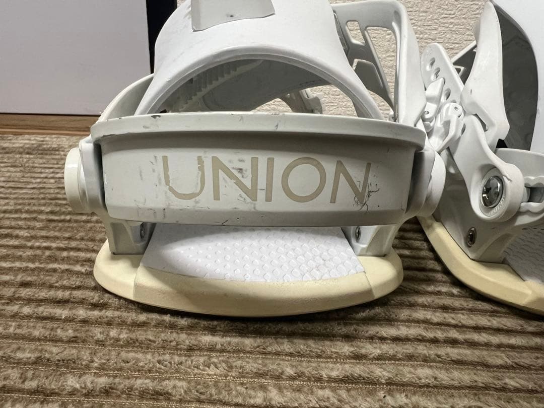 UNION ホワイト スノーボードビンディング レガシー 23-24