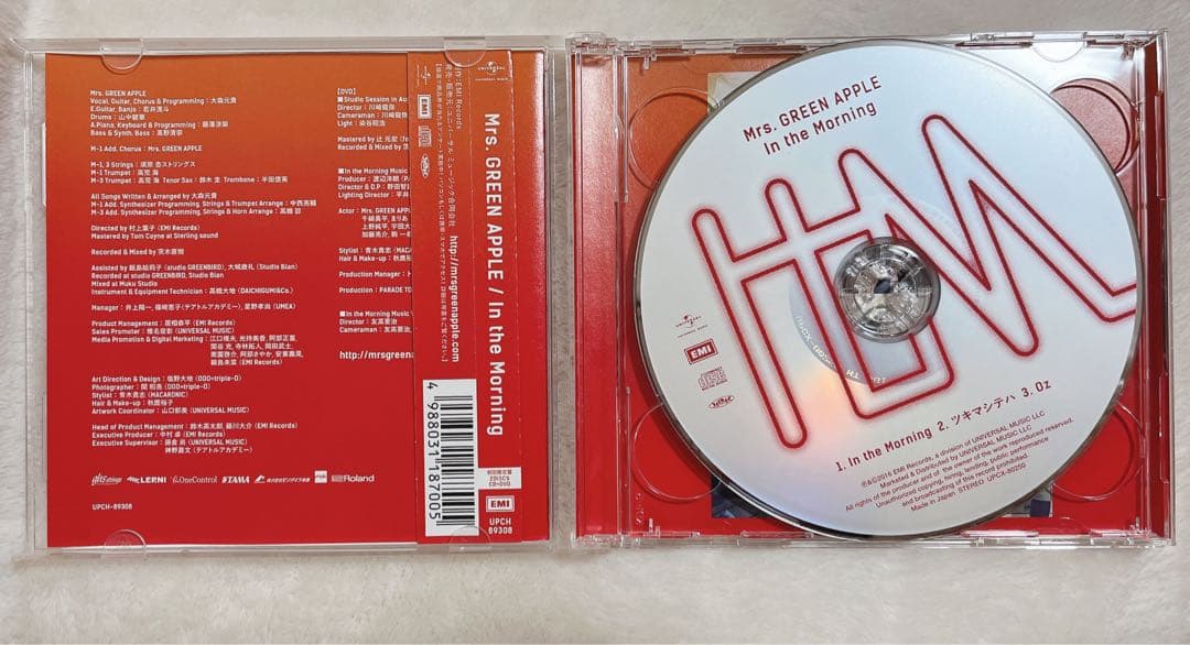初回限定盤DVD付Mrs. GREEN APPLE In the Morning
