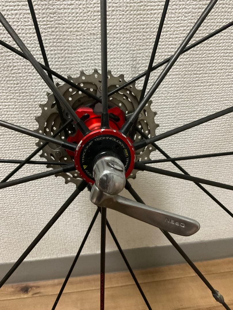 Mavic R-Sys レッド　カーボンスポーク　ホイール