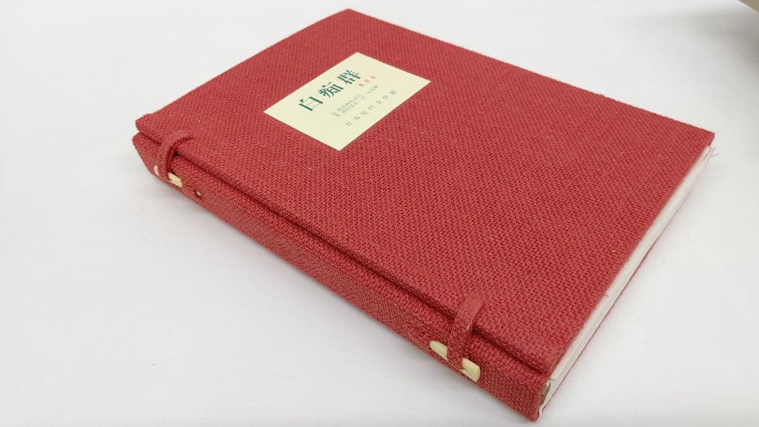 中原中也『白痴群』復刻版 日本近代文学館 限定 400部のうちのひとつ