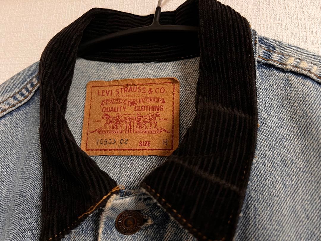 【90s Levi’s】70503 トラッカージャケット コーデュロイ襟