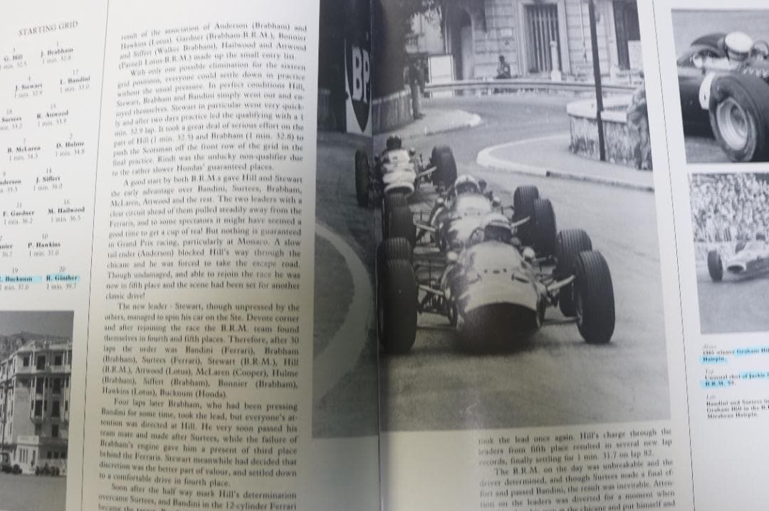 超希少　洋書　ザ・モナコグランプリ　英語版（翻訳版ではありません）　　中古本