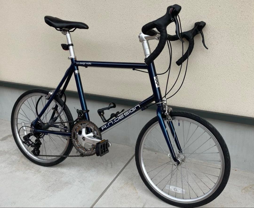 愛知引取限定 a.n.designworks 濃紺ミニベロ CDR214 ブルー