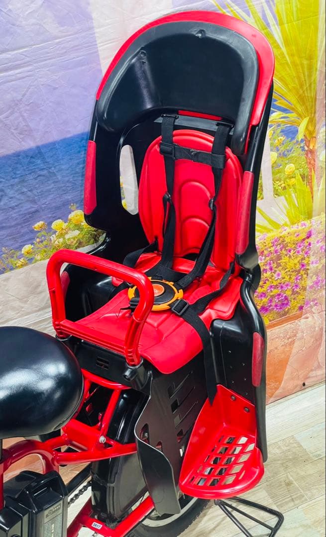 ちー　ヤマハパスキス⭐️人気モデル！子供乗せ電動アシスト自転車Y3617