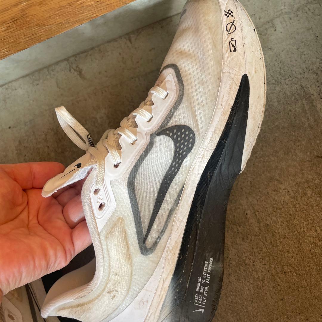 Nike Zoom Fly スパイクシューズ ホワイト/ブラック