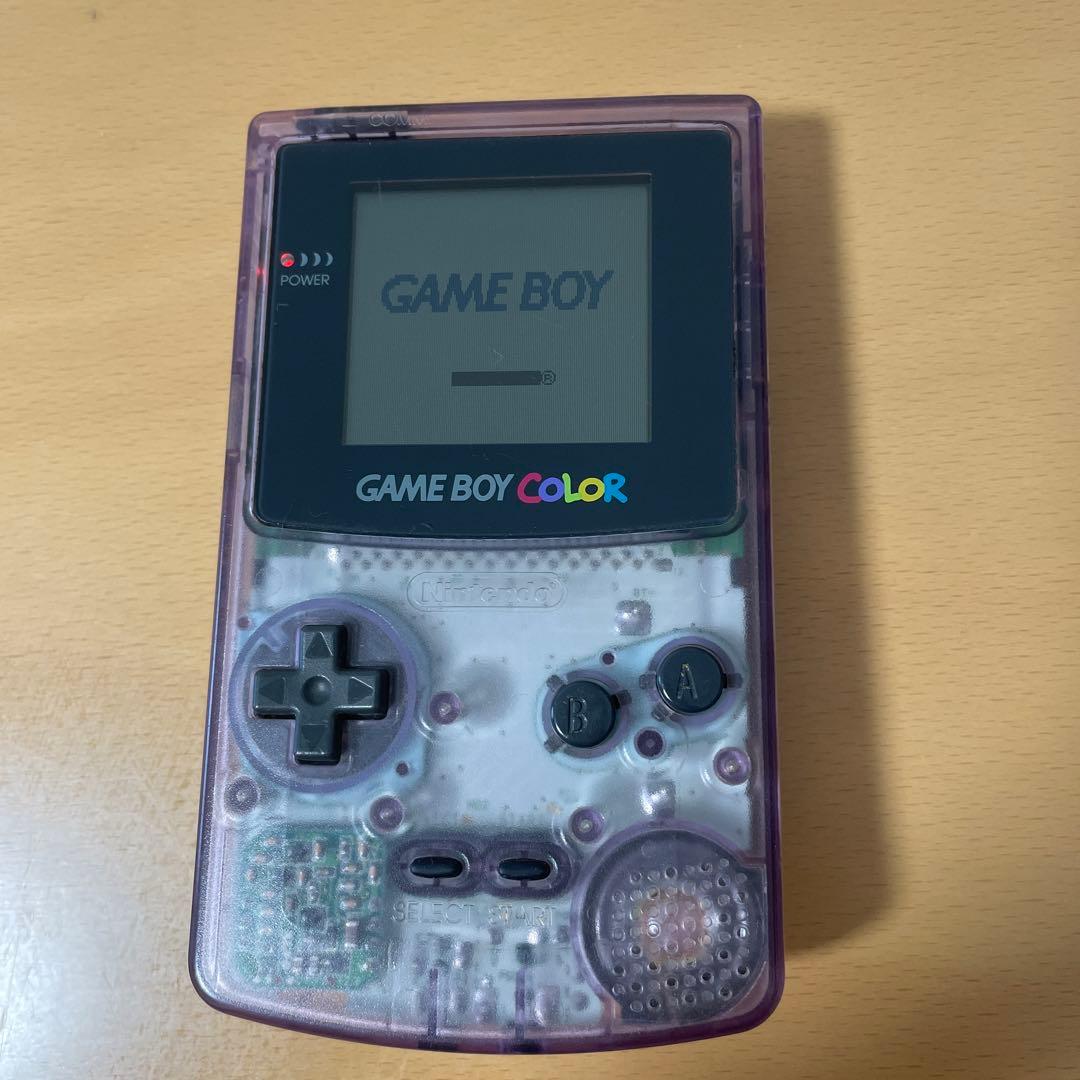 Nintendo ゲームボーイカラー クリアパープル