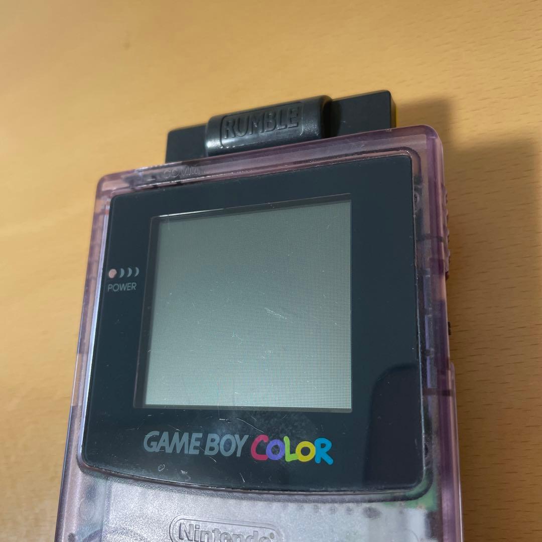 Nintendo ゲームボーイカラー クリアパープル