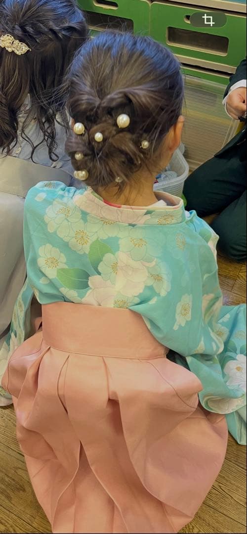 卒園式　女の子　130袴セット