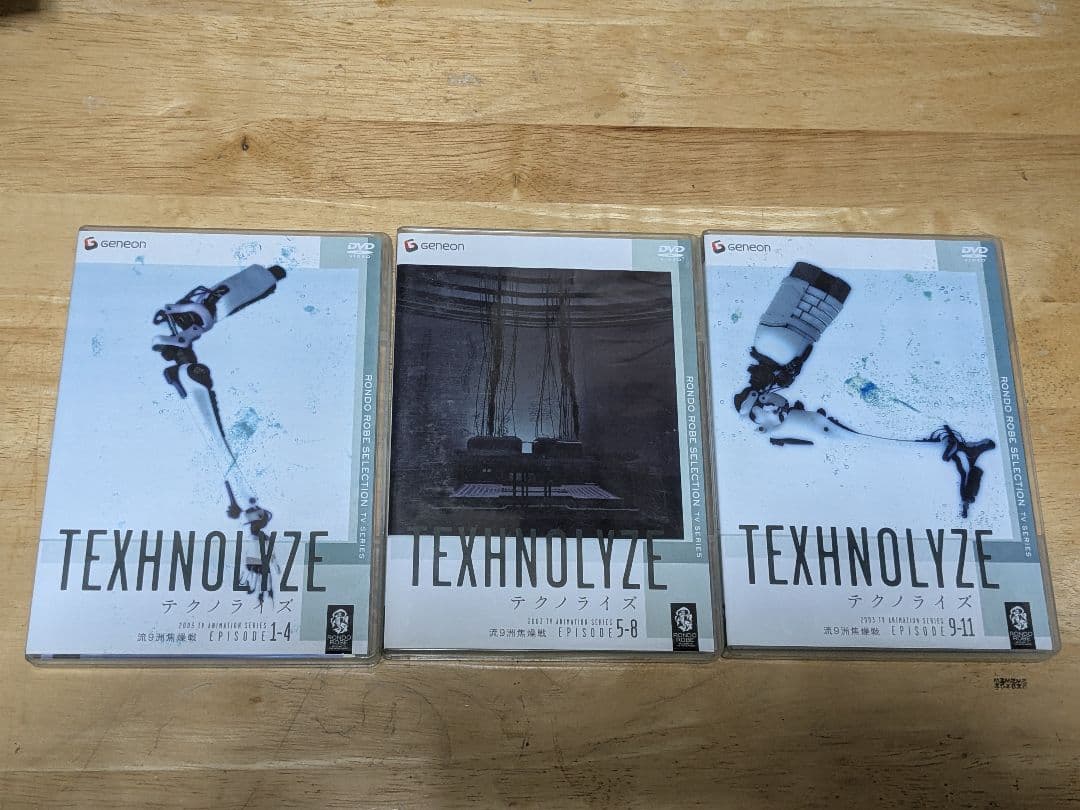 安倍吉俊　テクノライズ　灰羽連盟 dvd