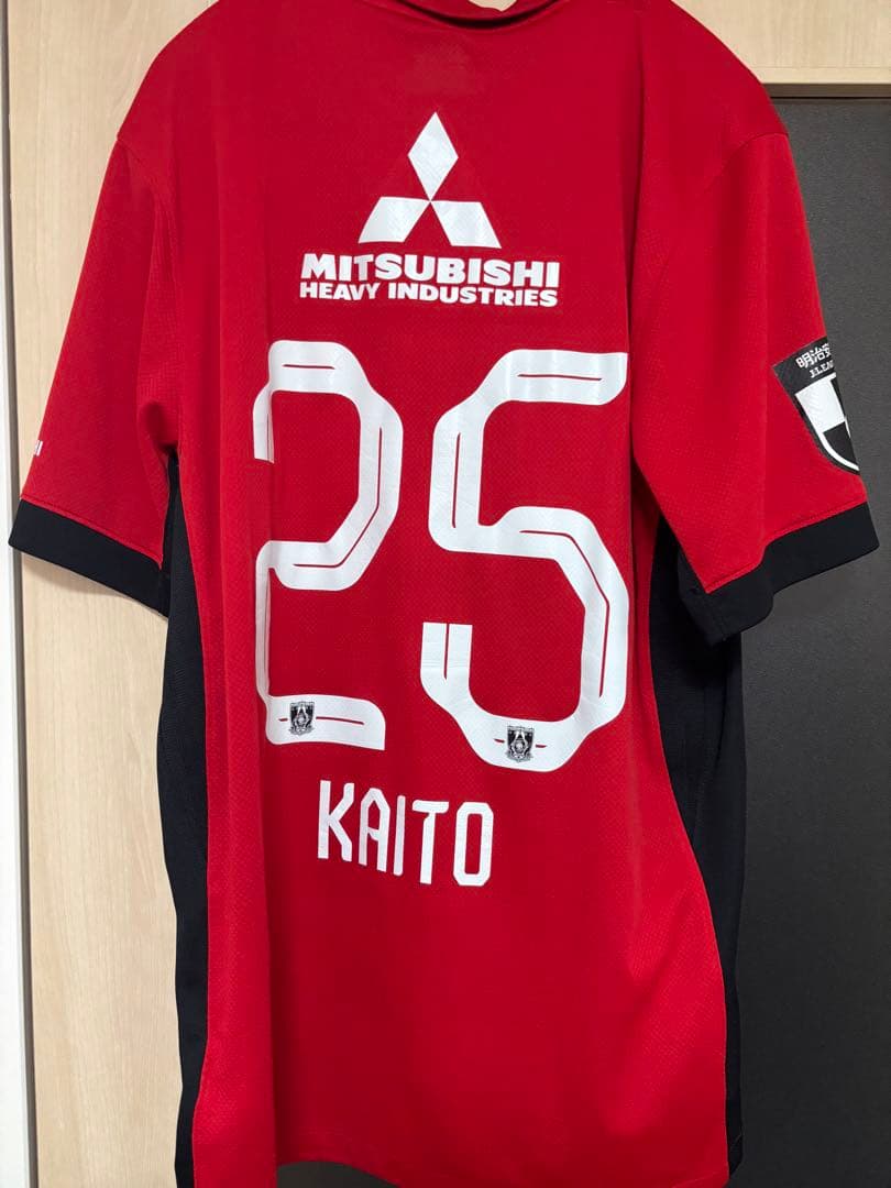 浦和レッズ ユニフォーム　安居海渡　No.25 サイズXL