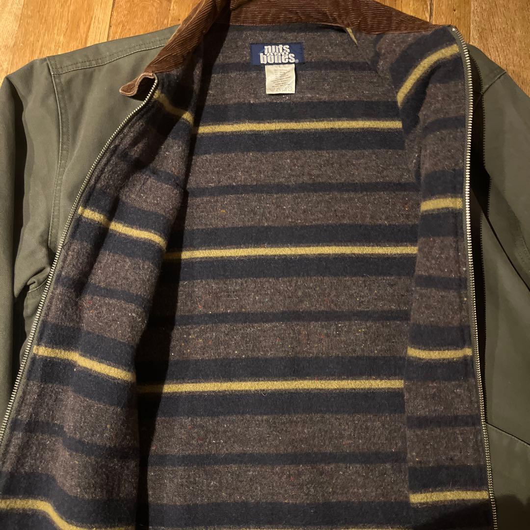 カーハート　デトロイトジャケット　パロディ　ダック地　L モスMOS