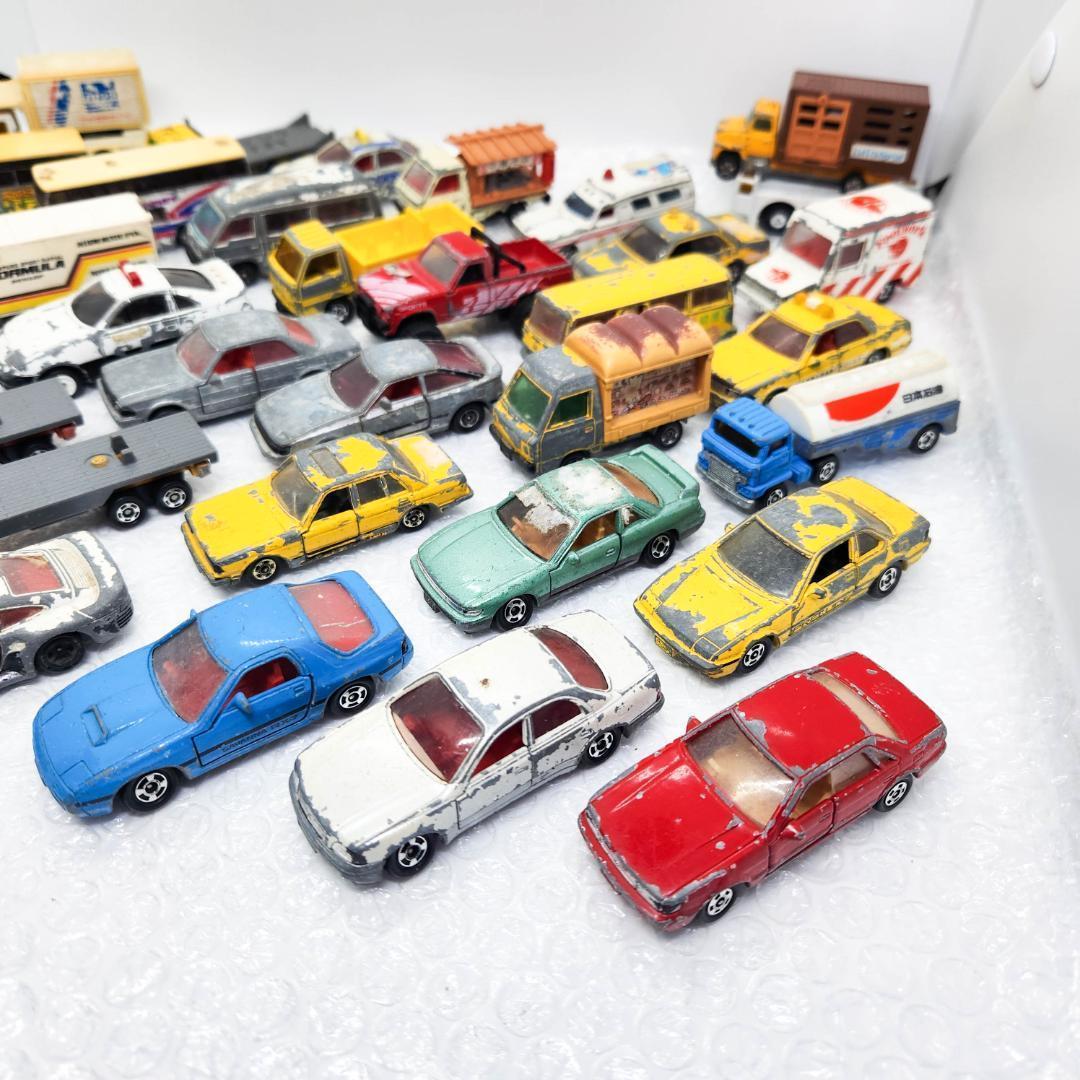 トミカ 日本製 セット ロング トレーラー ポルシェ パトカー サバンナ等